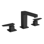 Fortis Abruzzo 1.2 GPM Widespread Bathroom Faucet with Pop-Up Drain Assembly Matte Black