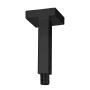 Fortis Abruzzo 6-13/16" Ceiling Mounted Shower Arm with Flange Matte Black