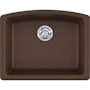 Franke Ellipse 25" Undermount Single Basin Granite Kitchen Sink Mocha