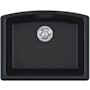 Franke Ellipse 25" Undermount Single Basin Granite Kitchen Sink Onyx