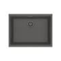 Franke Maris 25" Undermount Single Basin Granite Kitchen Sink Stone Grey