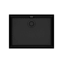 Franke Maris 25" Undermount Single Basin Granite ADA Accessible Kitchen Sink Onyx