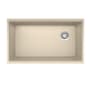Franke Maris 33" Undermount Single Basin Granite Kitchen Sink with Offset Rear Drain Champagne