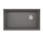 Franke Maris 33" Undermount Single Basin Granite Kitchen Sink with Offset Rear Drain Stone Grey