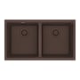 Franke Maris 31" Undermount Double Basin Granite Kitchen Sink Mocha