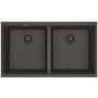 Franke Maris 33" Undermount Double Basin Granite Kitchen Sink Slate Grey