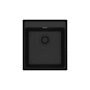 Franke Maris 17-5/16" Undermount Single Basin Granite Bar Sink Matte Black