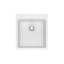 Franke Maris 17-5/16" Undermount Single Basin Granite Bar Sink Polar White
