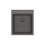 Franke Maris 17-5/16" Undermount Single Basin Granite Bar Sink Stone Grey