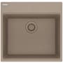 Franke Maris 21-5/8" Drop In Single Basin Granite Kitchen Sink Oyster
