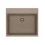 Franke Maris 25" Drop In Single Basin Granite Kitchen Sink Oyster