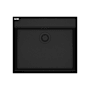 Franke Maris 25" Drop In Single Basin Granite ADA Accessible Kitchen Sink Onyx