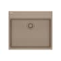 Franke Maris 25" Drop In Single Basin Granite ADA Accessible Kitchen Sink Oyster