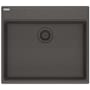 Franke Maris 25" Drop In Single Basin Granite ADA Accessible Kitchen Sink Slate Grey
