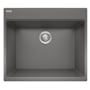 Franke Maris 25" Drop In / Undermount Single Basin Granite Utility Sink Stone Gray