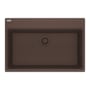 Franke Maris 31" Drop In Single Basin Granite Kitchen Sink Mocha
