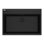 Franke Maris 31" Drop In Single Basin Granite Kitchen Sink Onyx