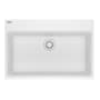Franke Maris 31" Drop In Single Basin Granite Kitchen Sink Polar White