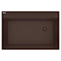 Franke Maris 33" Drop In Single Basin Granite Kitchen Sink with Offset Rear Drain Mocha