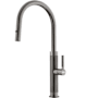 Franke Franke Mythos Masterpiece 18.3-inch Single Handle Pull-Down Kitchen Faucet Anthracite