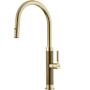 Franke Franke Mythos Masterpiece 18.3-inch Single Handle Pull-Down Kitchen Faucet Gold