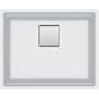 Franke Peak 22-1/16" Undermount Single Basin Granite Kitchen Sink Polar White