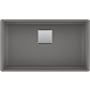 Franke Peak 32" Undermount Single Basin Granite Kitchen Sink Stone Grey