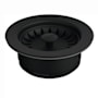 Franke Colorline 4-1/2" Wide Garbage Disposal Flange Kit Matte Black
