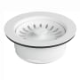 Franke Colorline 4-1/2" Wide Garbage Disposal Flange Kit Polar White