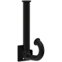 Franklin Brass Franklin Brass Square Extend-a-Hook Expandable Single Wall Hook Matte Black