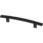 Franklin Brass Subtle Arch 3-3/4 Inch Center to Center Handle Pull - Pack of 10 Matte Black