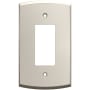 Franklin Brass Soft Arch Single Rocker Switch Outlet - Pack of 3 Satin Nickel