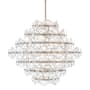 Fredrick Ramond Rene 16 Light 30" Wide Ring Chandelier Glacial