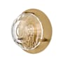 Fredrick Ramond Nala 9" Tall Wall Sconce Heritage Brass