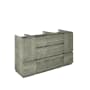 Fresca Formosa 53" Single Free Standing Vanity Cabinet - Less Vanity Top Sage Gray