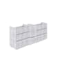 Fresca Formosa 70" Double Free Standing Vanity Cabinet - Less Vanity Top Rustic White