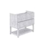 Fresca Formosa 35" Single Free Standing Vanity Cabinet - Less Vanity Top Rustic White