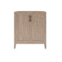 Fresca Silas 30" Single Free Standing Vanity Cabinet Only - Less Vanity Top Vanilla Oak