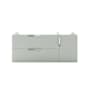 Fresca Camille 36" Single Wall Mounted Vanity Cabinet Only - Less Vanity Top Whispering Sage