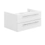 Fresca Lucera 30" Single Wall Mounted Vanity Cabinet Only - Less Vanity Top White