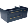 Fresca Lucera 36" Single Wall Mounted Vanity Cabinet Only - Less Vanity Top Royal Blue