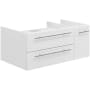 Fresca Lucera 36" Single Wall Mounted Vanity Cabinet Only - Less Vanity Top White