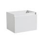 Fresca Mezzo 29" Single Wall Mounted MDF Vanity Cabinet Only - Less Vanity Top White