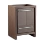 Fresca Allier 23-1/2" Single Free Standing Vanity Cabinet Only - Less Vanity Top Gray Oak