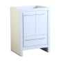 Fresca Allier 23-1/2" Single Free Standing Vanity Cabinet Only - Less Vanity Top White