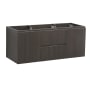 Fresca Valencia 48" Single Wall Mounted / Floating Vanity Cabinet Only - Less Vanity Top Gray Oak