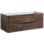 Fresca Tuscany 48" Single Wall Mounted Manufactured Wood Vanity Cabinet Only - Less Vanity Top Rosewood