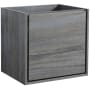 Fresca Catania 24" Single Wall Mounted Manufactured Wood Vanity Cabinet Only - Less Vanity Top Ocean Gray