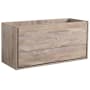 Fresca Catania 48" Single Wall Mounted Manufactured Wood Vanity Cabinet Only - Less Vanity Top Rustic Natural Wood