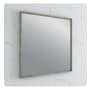 Fresca Formosa 32" x 32" Framed Bathroom Mirror Sage Gray